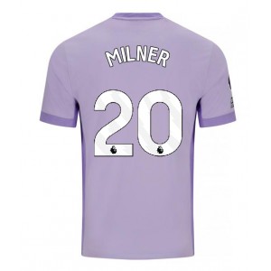Brighton James Milner #20 Jalkapallovaatteet Vieraspaita 2025-26 Lyhythihainen